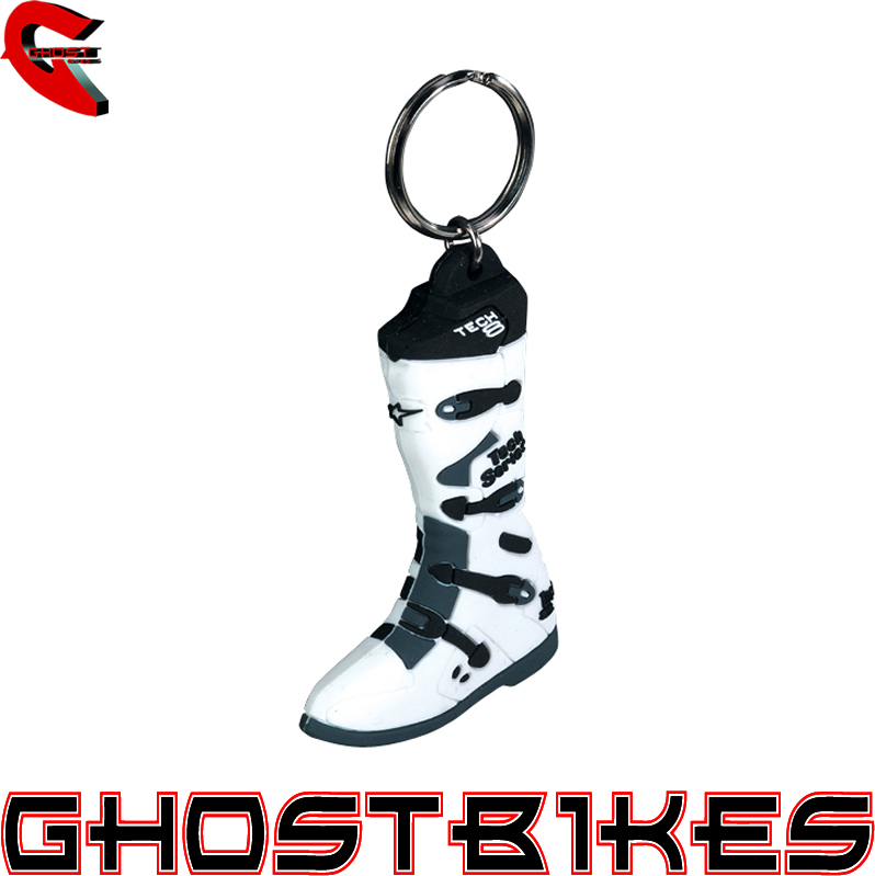 motocross boot keychain