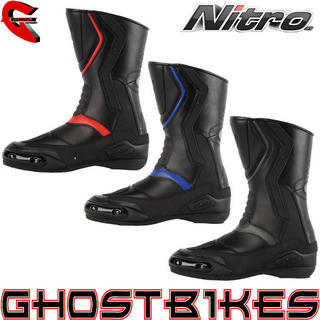 View Item Nitro NB-41 Leather Motorcycle Boots