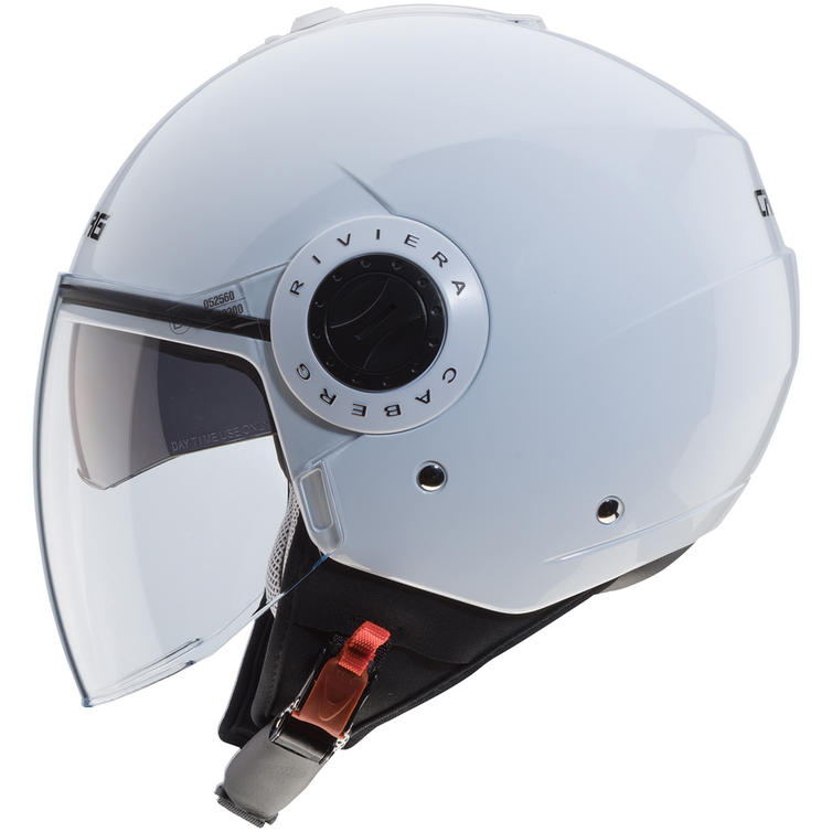 Caberg Riviera V Plain Demi Jet Motorcycle Helmet Open Face Helmets