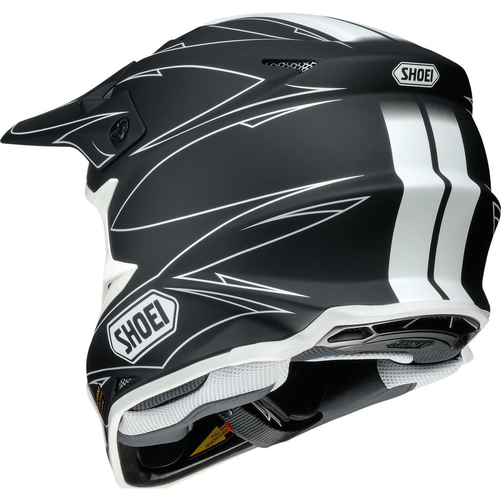 Shoei VFXW Hectic Motocross MX Helmet Dirt Adventure Enduro Off Road