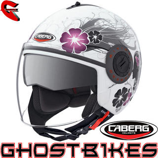 View Item Caberg Riviera V2+ Diva Demi Jet Motorcycle Helmet