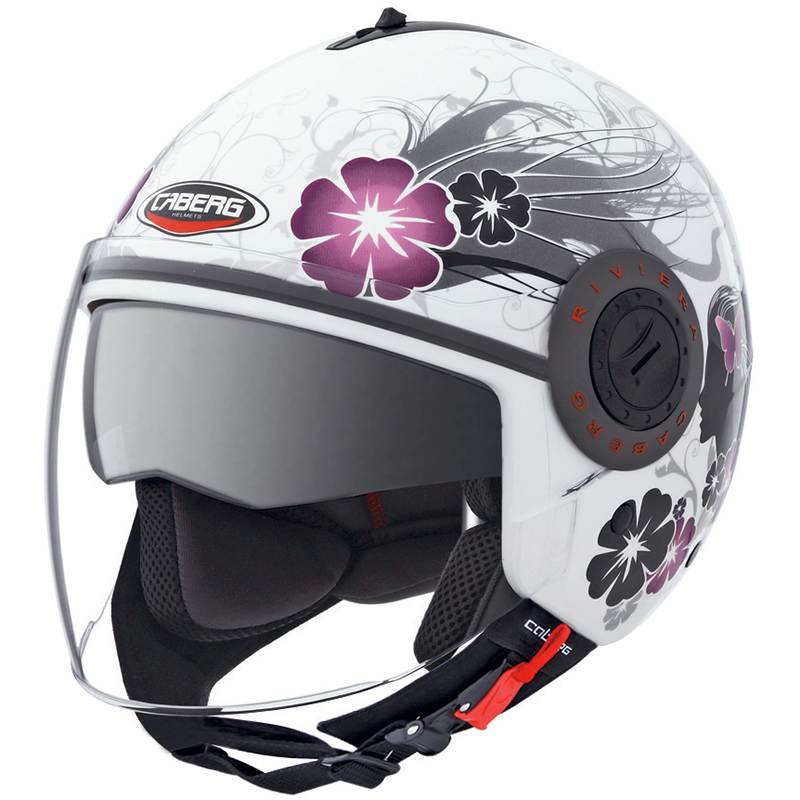 Caberg Riviera V2 Diva Femmes Moto Motard Scooter Ville Cité Casque JET