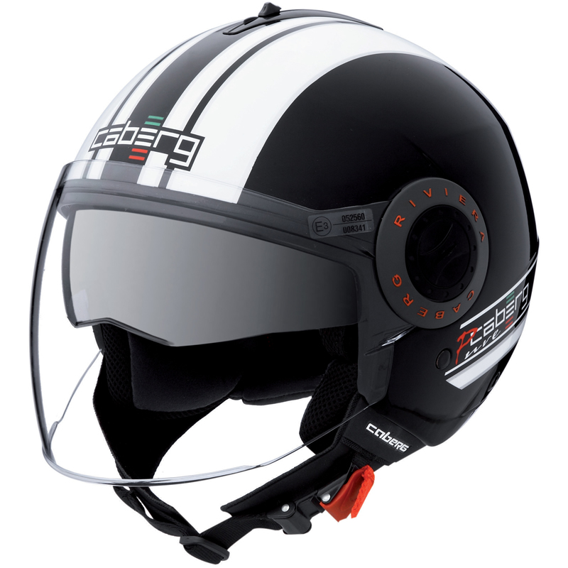 CABERG RIVIERA V2+ PURE OPEN FACE MOTORCYCLE HELMET