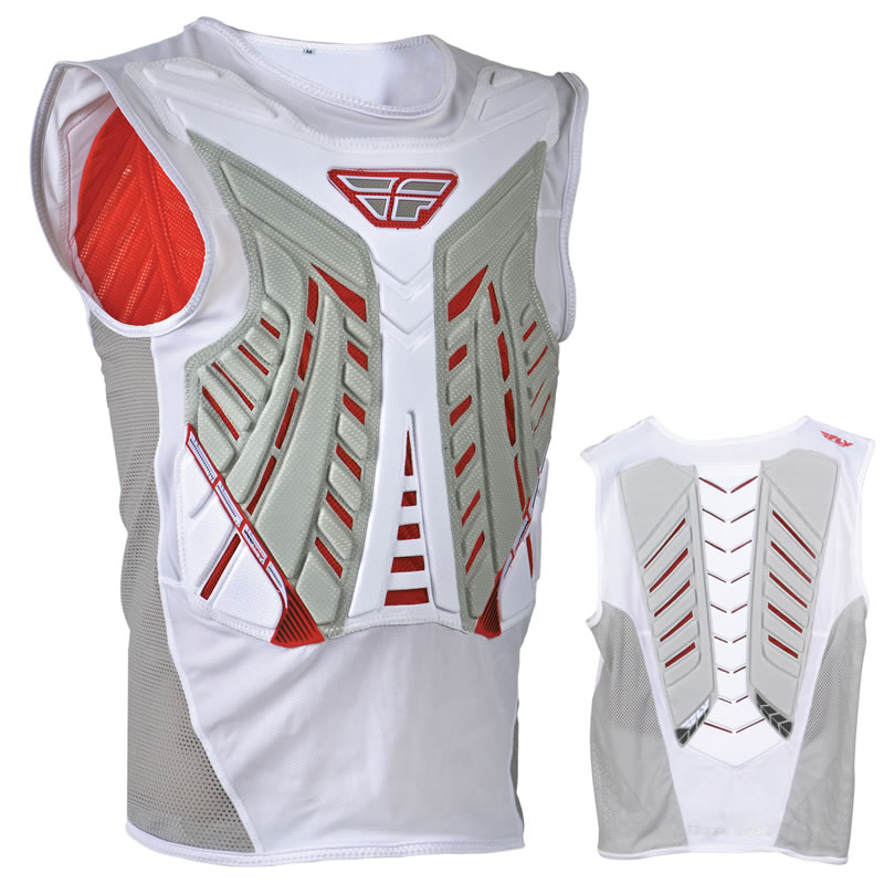 FLY RACING UNDERCOVER VEST MOTOCROSS MX BODY ARMOUR UNDER SHIRT FULL