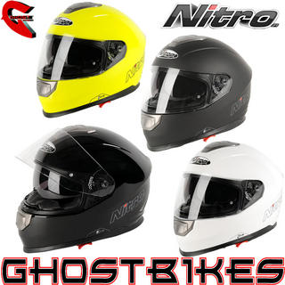View Item Nitro NP-1100F Apex Motorcycle Helmet