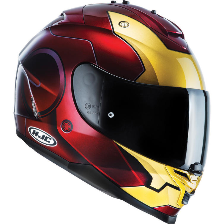 HJC IS17 Iron Man Motorcycle Helmet & Visor Full Face Helmets