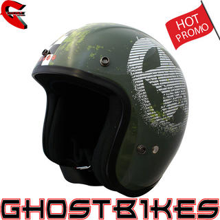View Item Duchinni D506 Force Open Face Motorcycle Helmet