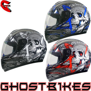View Item MT Thunder Skull Motorcycle Helmet