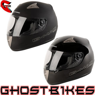 View Item G-Mac Pilot Full Face Motorcycle Helmet