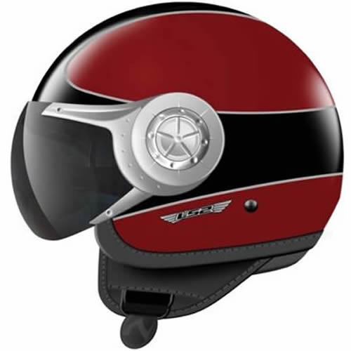 LS2 OF536 CRUISER OPEN FACE DEMI JET MOTORBIKE MOTORCYCLE SCOOTER CRASH HELMET eBay