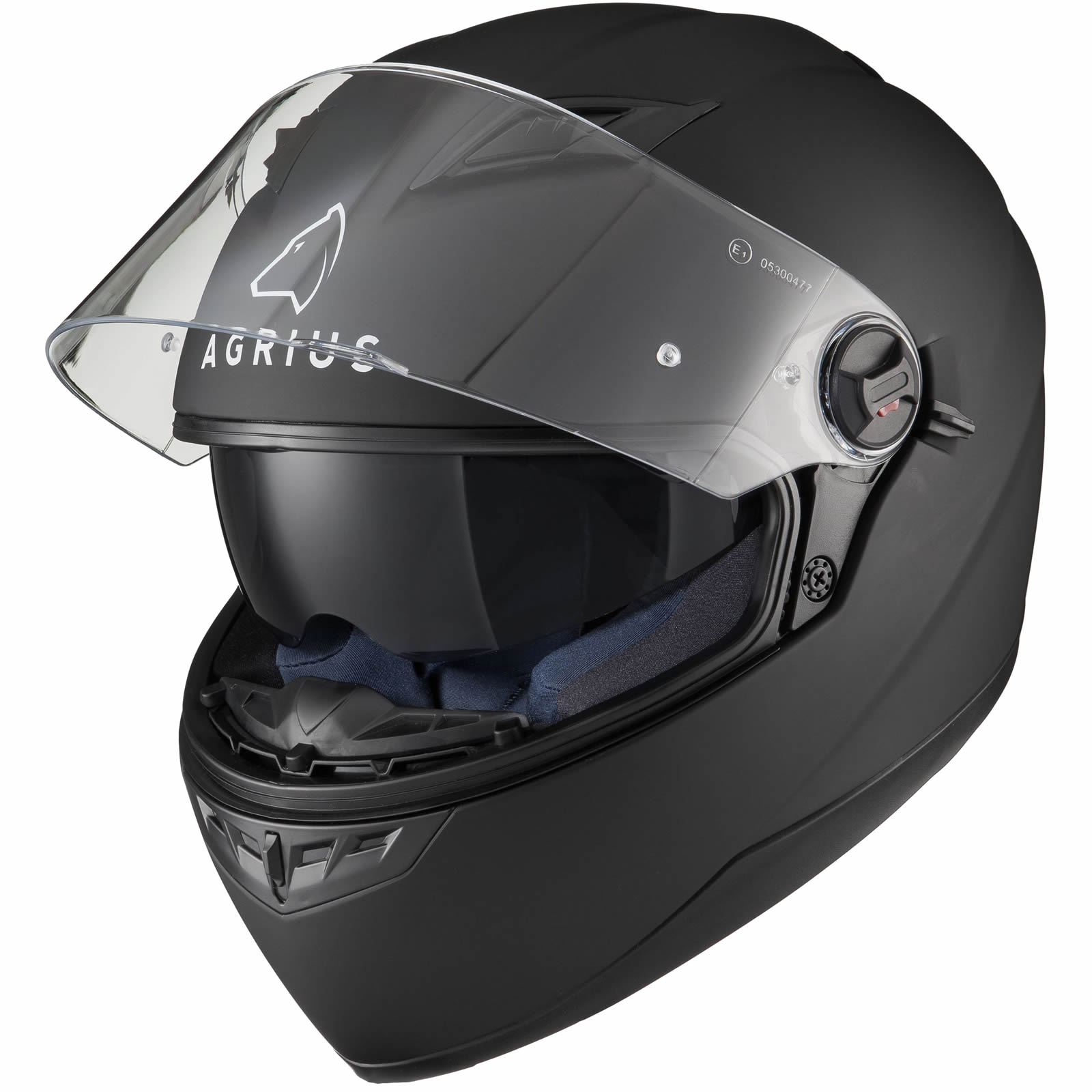 Agrius Rage SV Solid Motorcycle Helmet Visor Sun Visor Full Face