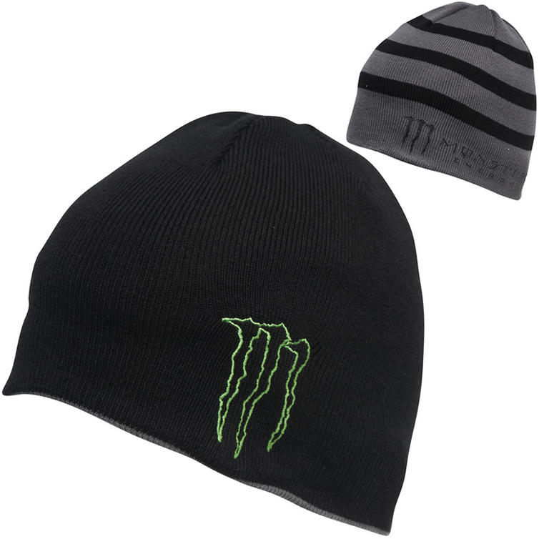monster energy beanie black