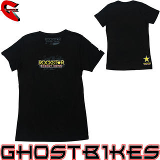 View Item One Industries Rockstar Energy Womens Plater T-Shirt