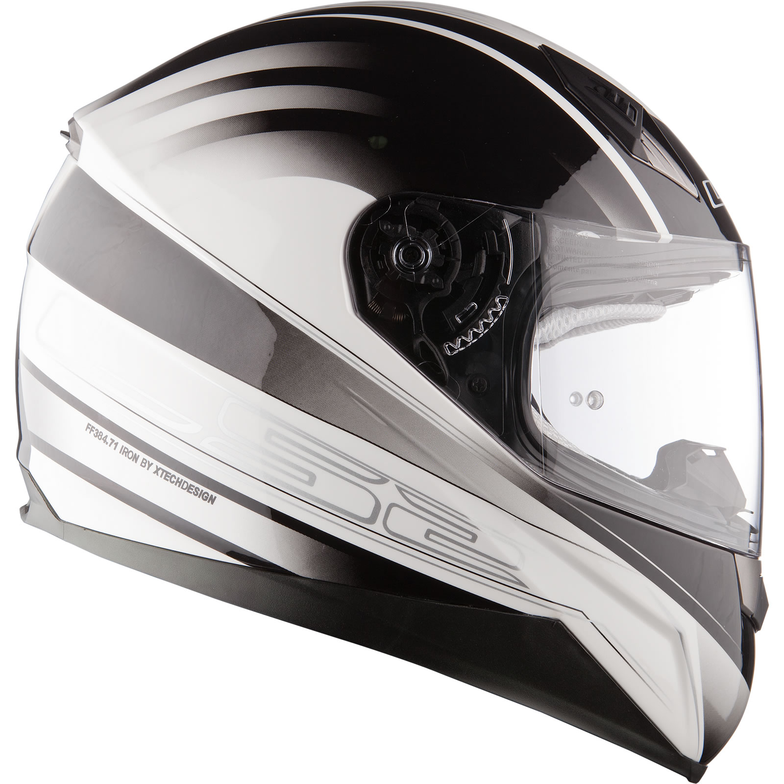 LS2 FF384 TYPE 2 IRON ACU GOLD RACING INTERNAL SUN VISOR MOTORCYCLE CRASH HELMET eBay
