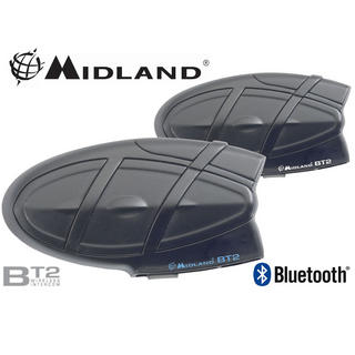 Midland BT2 Intercom Bluetooth System Twin Pack