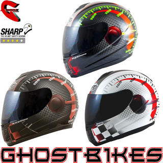 MT Thunder Lightning Max Power Motorcycle Helmet