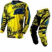 Oneal Element 2012 Toxic Black-Yellow Motocross Kit