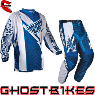 Fly Racing 2012 F-16 Blue-White Motocross Kit