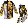 View Item Fly Racing 2012 Kinetic Yellow-Black Motocross Kit