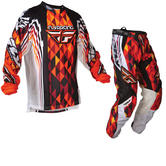 Fly Racing 2012 Kinetic Orange-Black Motocross Kit