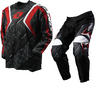 View Item One Industries 2012 Carbon Trace Black-Red Motocross Kit