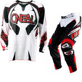 View Item Oneal Hardwear 2012 White-Red Motocross Kit