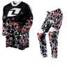 View Item One Industries 2012 Youth Carbon Stickers Black-Red Motocross Kit