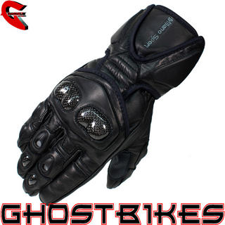 Milano Sport Assen Leather Motorcycle Gloves