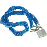 View Item Bike It 1.2m Motorcycle Chain and Lock