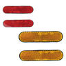 View Item Bike It Self Adhesive Safety Reflectors (Round End)
