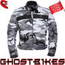 View Item Black Argon Camo Motorcycle Jacket