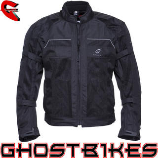 Black Piston Summer Motorcycle Jacket