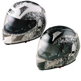 View Item Box BZ-1 Skull Motorcycle Helmet