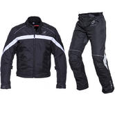 Black Argon & Atom Motorcycle Kit White