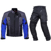 Black Razor & Spark Motorcycle Kit Blue