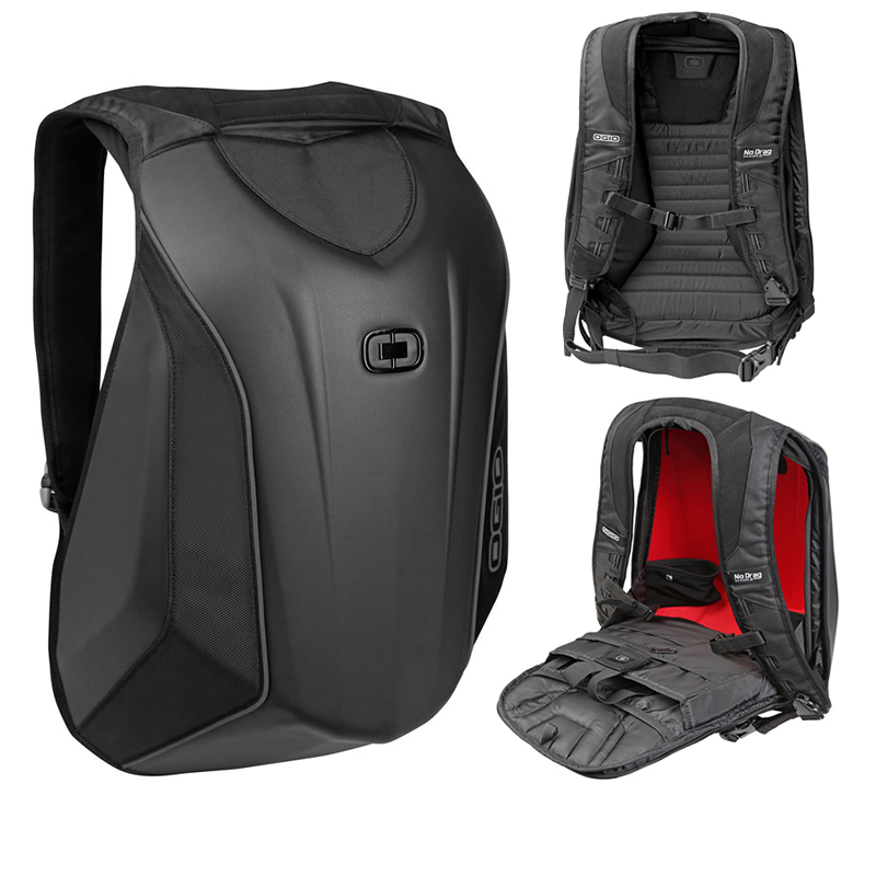 Ogio No Drag Mach 3 Stealth Backpack Aerodynamic 18L Motorcycle Ruck