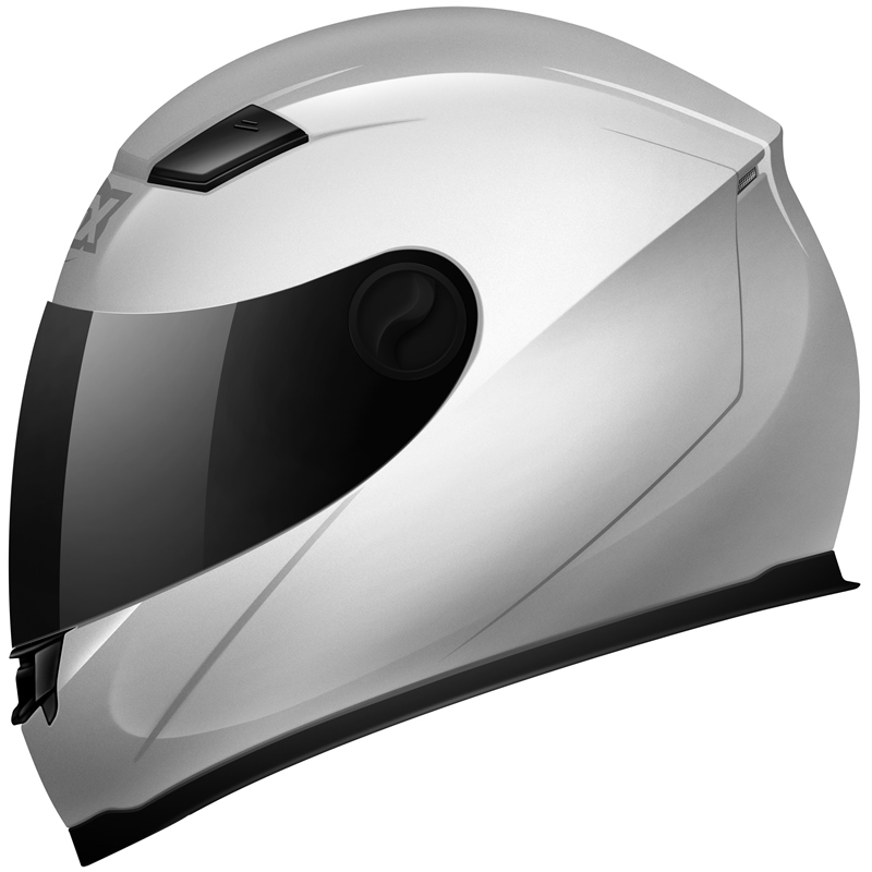 Shox Sniper Full Face Motorbike Motorcycle Bike Scooter Crash Helmet Ghostbikes - Picture 7 of 10