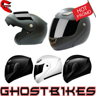 View Item Shox Bullet Flip Front Motorcycle Helmet