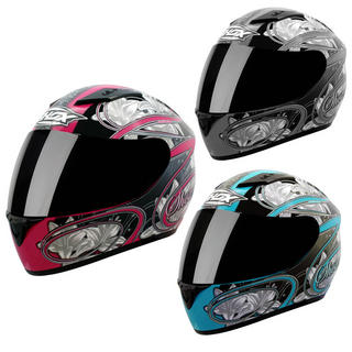 View Item Shox Axxis Lily Motorcycle Helmet