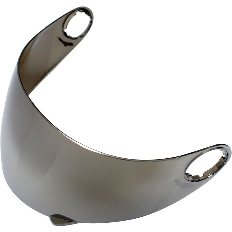 Shox Sniper Visor Silver Mirror Tinted Motorcycle Helmet Shield