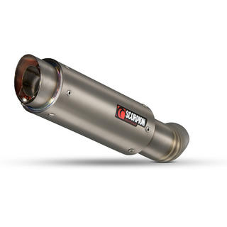 View Item Scorpion RP-1 GP Satin Titanium Round Exhaust Aprilia RSV4 09>Current