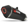 View Item Scorpion Serket Taper Carbon Oval Exhaust Kawasaki NINJA 250R 08-Current