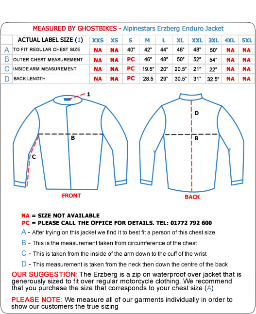 Alpinestars Erzber Motorcycle Enduro Jacket