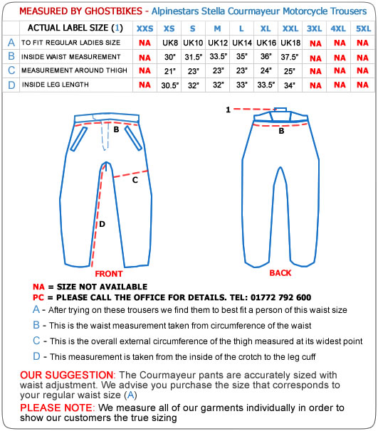Alpinestars Courmayeur Gore-Tex Motorbike Trousers