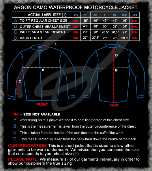 http://images.esellerpro.com/2189/I/58/Black-Argon-Camo-Motorcycle-Jacket-Size-Guide.jpg