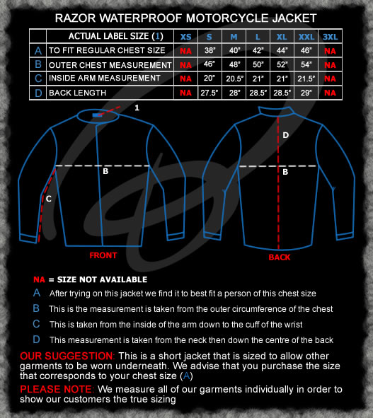 http://images.esellerpro.com/2189/I/58/Black-Razor-Motorcycle-Jacket-Size-Guide.jpg