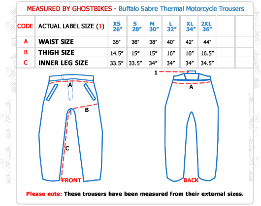 Buffalo Sabre Motorcycle Trousers
