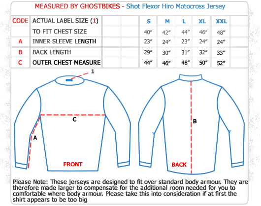 Shot Flexor Hiro Motocross Jersey
