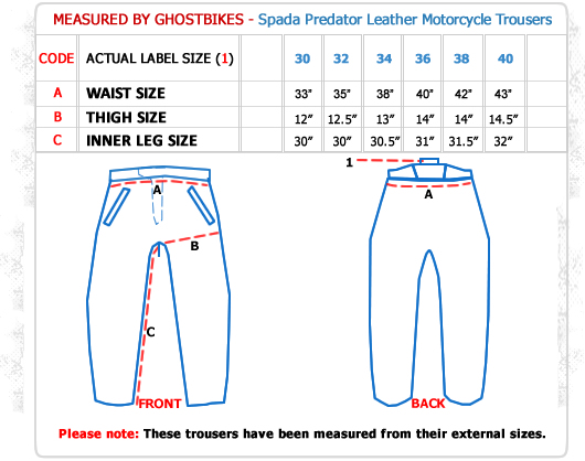 Spada Predator Motorcycle Trousers