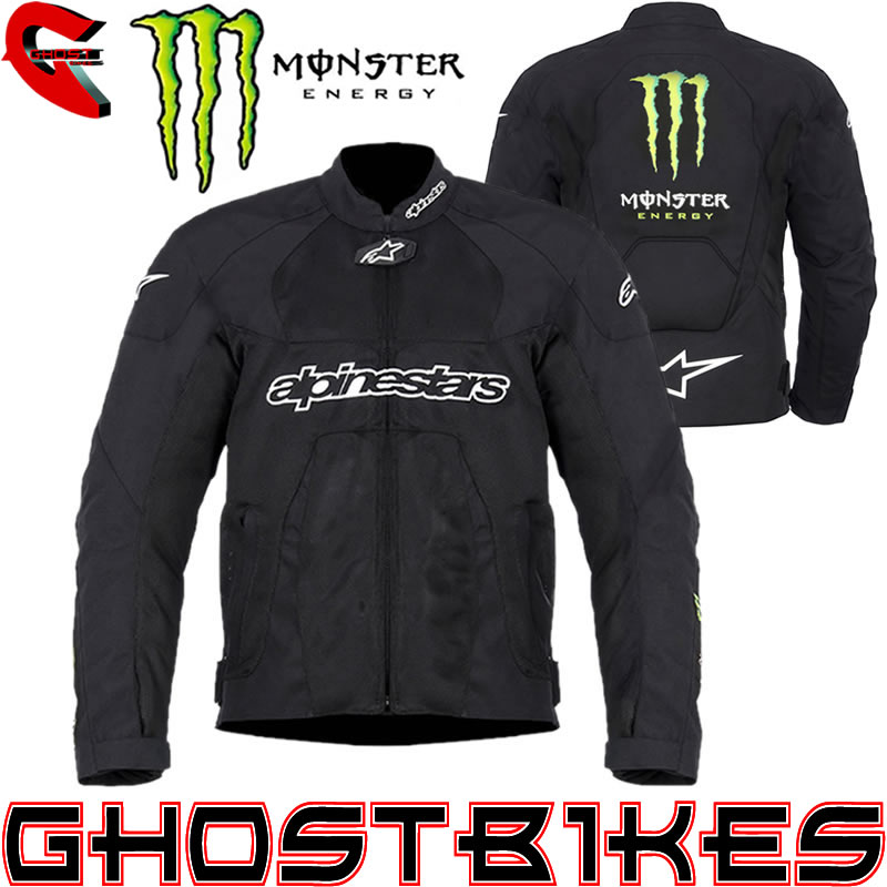 ALPINESTARS TSCREAM AIR VENTED MONSTER ENERGY SUMMER SPORTS MOTORCYCLE